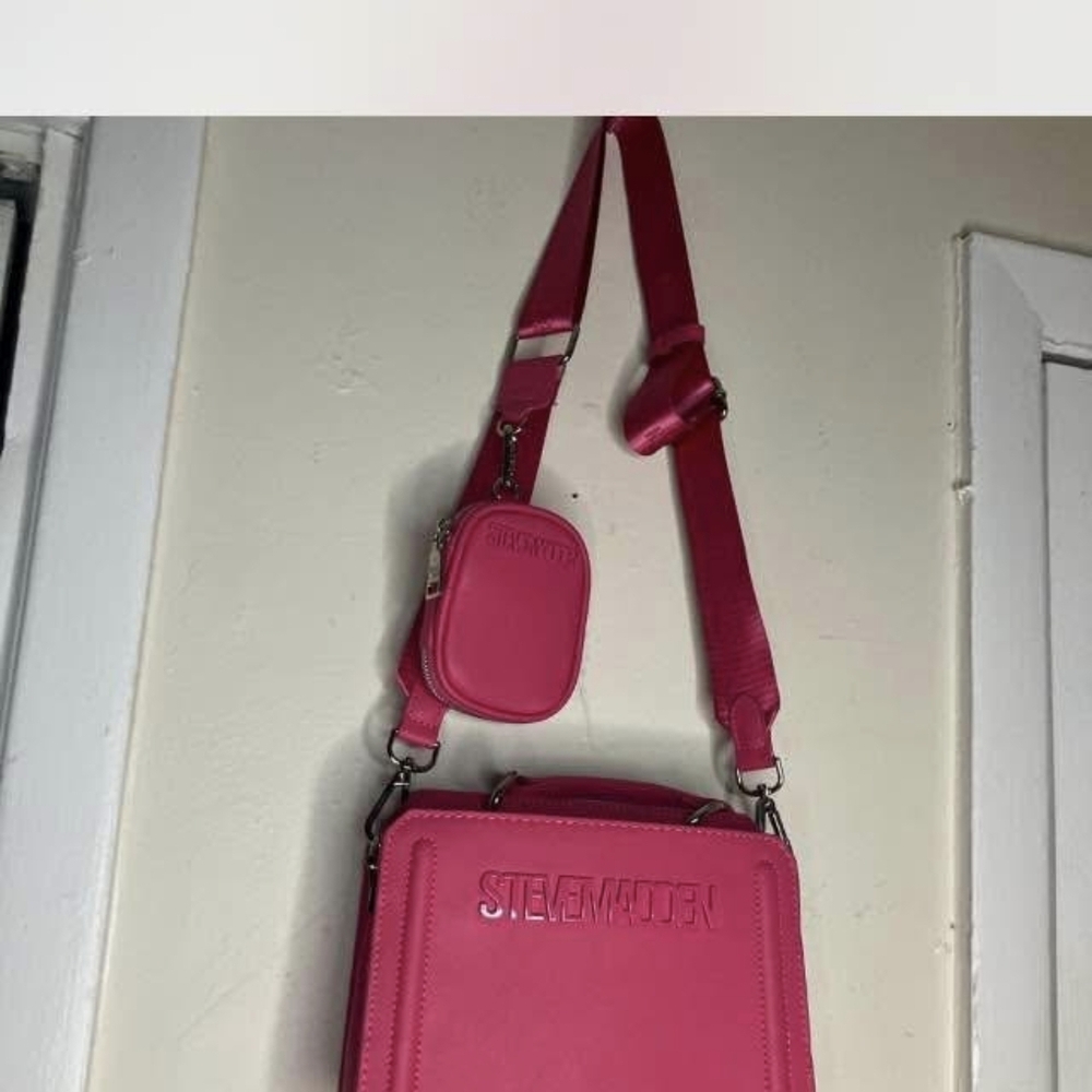 Steve Madden Vibrant Pink Shoulder Bag